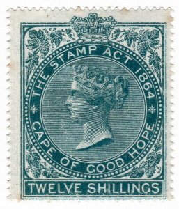 (I.B) Cape of Good Hope Revenue : Stamp Duty 12/-