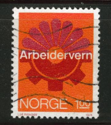 Norway Scott 638 used  stamp 