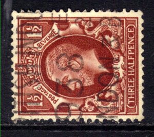 GB 1934 - 36 KGV 1 1/2d Brown used SG 441d ( T780 )