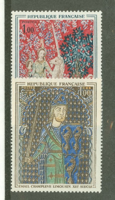 France #1106-7  Single (Complete Set)