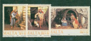 MALTA B69-71 MNH CV $2.75 BIN $2.00