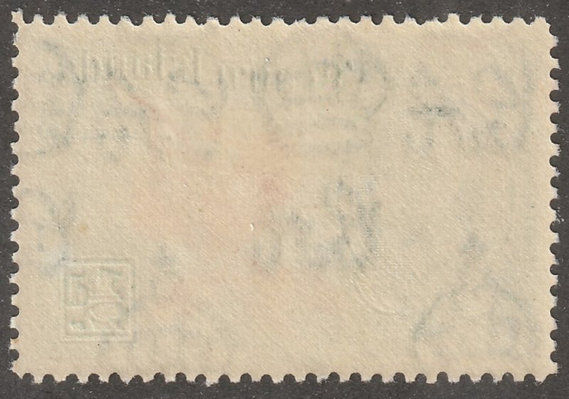 Pitcairn Islands, Scott#1,  mint, hinged, 1/2d, oranges