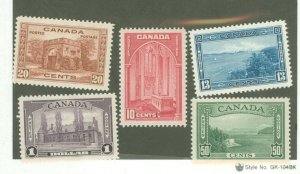 Canada #241-245