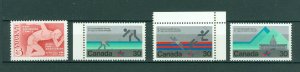 Canada. 4 Sport Stamps Mnh. Pan Am Games 1967 # 472+ 3 Commonwealth Games 1978