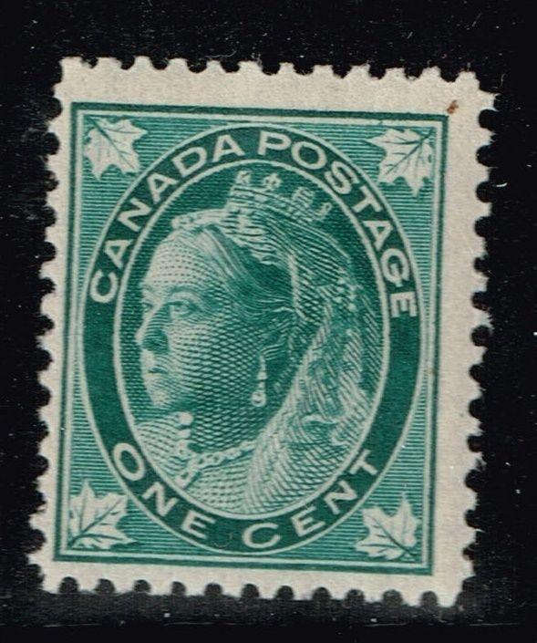 Canada SC# 67, Mint Lightly Hinged, Tiny Ink Specks on Back.       Lot 06212015