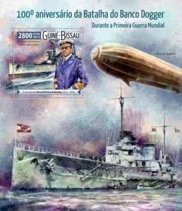 GUINE BISSAU 2015 SHEET BATTLE OF DOGGER BANK WWI FIRST WORLD WAR gb15517b