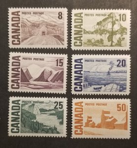 CANADA Scott 461  - 465a MINT Stamp Lot MNH OG Unused z7754