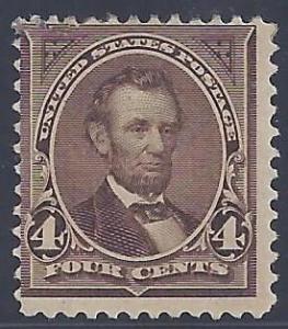 Scott #269 Mint NH OG Fine