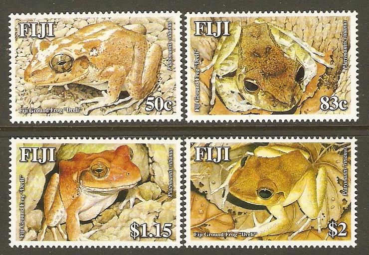 Fiji #1080-3 NH Frogs
