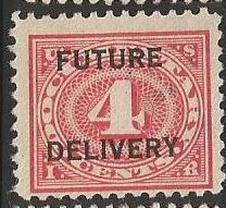 U.S. Scott #RC3 Future Delivery Stamp - Used Single
