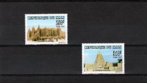 Mali 1996 Mosques Djenne-Sankore Set (2) MNH Sc#787/788