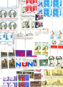 U.S. #25 PLATE BLOCKS MINT OG NH 