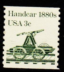 #1898 Handcar - MNH