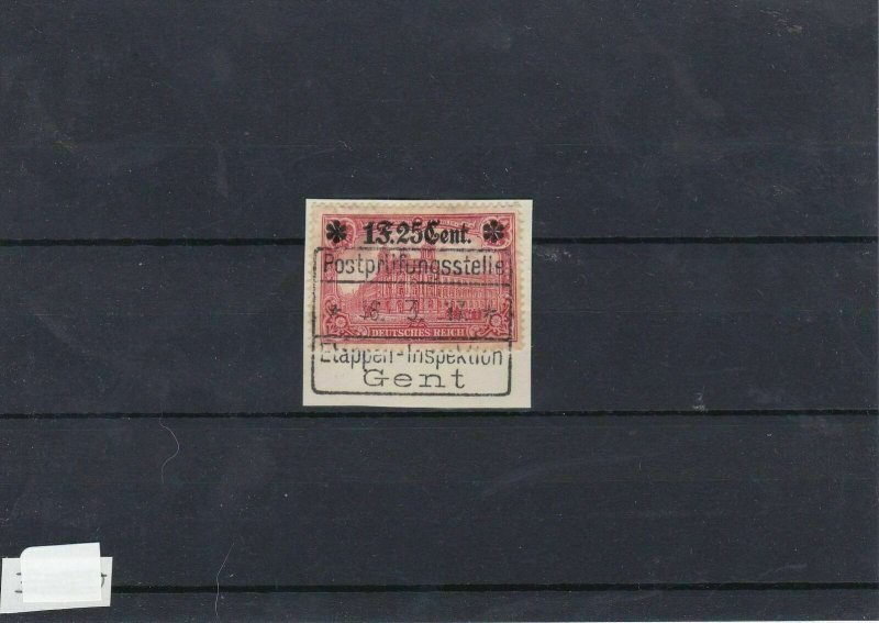 Western Military Command 1916 HighValue Used Stamp On Piece  Ref: R6775