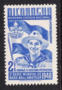 Nicaragua 718 Boy Scouts MNH VF