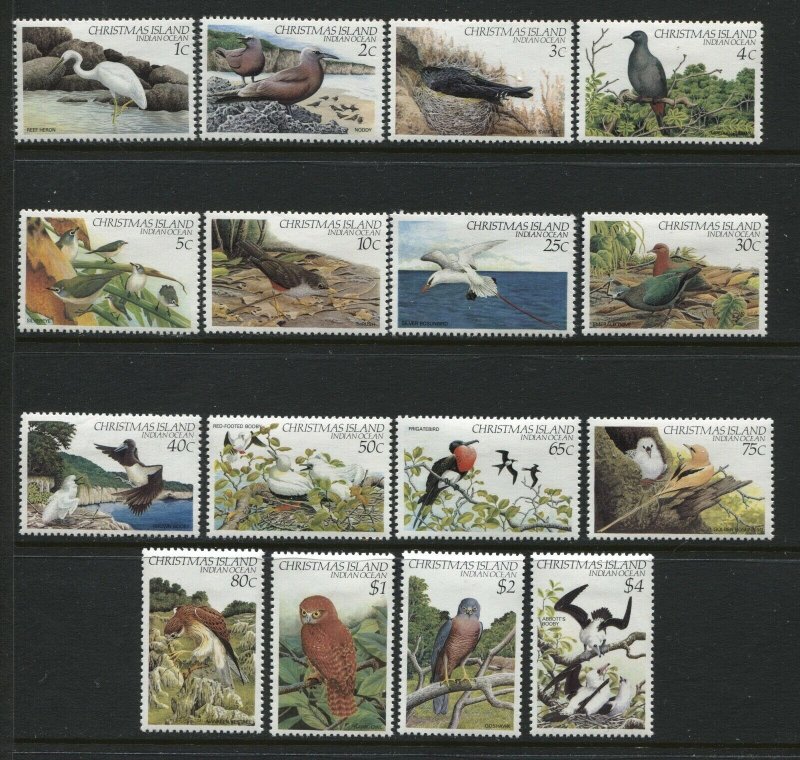 Christmas Island 1972 complete set mint o.g. hinged