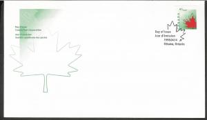 Canada 1696, 1998, 45c Stylized Maple Leaf Issue