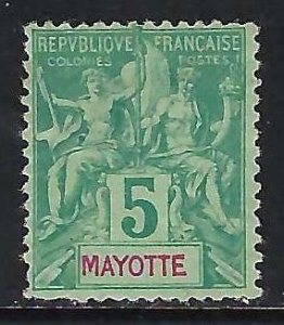 Mayotte 4 MNG THIN Y488