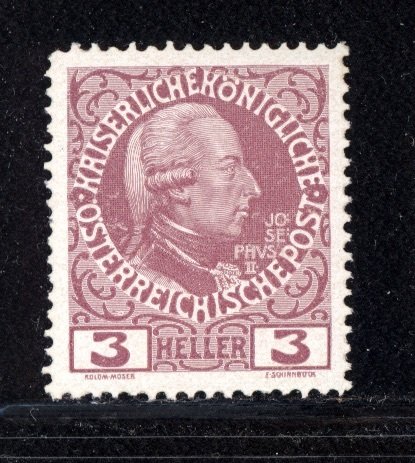 Austria 1908  Scott #112 MH