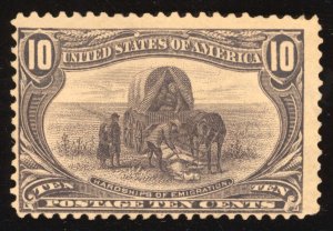 US Scott 290 Mint NG 10c gray violet Trans Miss Lot T713 bhmstamps