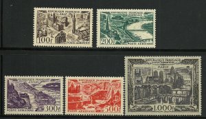 France # C23-27, Mint Hinge.