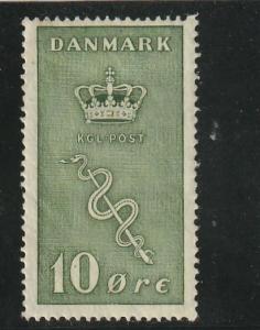 Denmark  Scott#  B3  MH