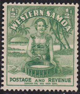 Western Samoa 166 UNUSED