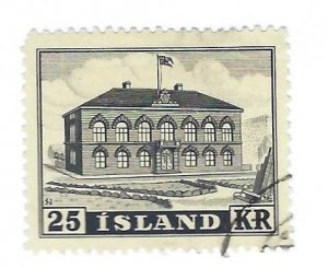 Iceland SC#273 Used F-VF SCV$19.00...A fascinating spot!