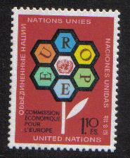 United Nations Geneva #27  MNH  1972  Economic Commission Europe