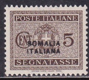 Somalia 1934 Sc J42 Italian Postage Due Overprinted Stamp MH