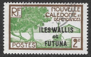 Wallis and Futuna Islands Scott 44 Used, 2c issue of 1930