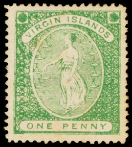 VIRGIN ISLANDS 4a  Mint (ID # 118328)