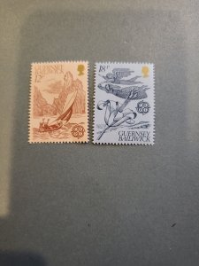 Stamps Guernsey Scott #222-3 nh