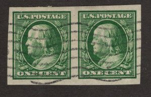 U.S. - 343 - Pair - EXTRA FINE - Used