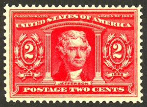 U.S. #324 MINT OG NH