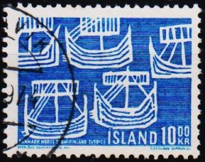 Iceland. 1969 10k S.G.458 Fine Used