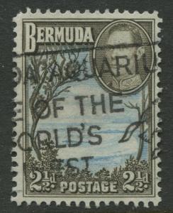 Bermuda - Scott 120A - KGVI Definitive -1941 - Used  - Single 2.1/2p Stamp
