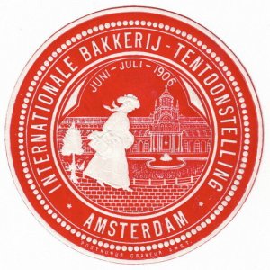 (I.B) Netherlands Cinderella : Bakery Exhibition (Amsterdam 1906)