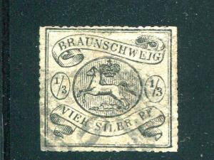 Brunswick #13  with watermark Used F-VF - Lakeshore Philatelics