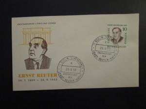 Germany Berlin SC# 9N150 FDC / Unaddressed / Cacheted (Back Sealed) - Z4614