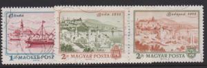 Hungary Sc#2180a,2182a Used