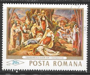 Romania 1995: 20b Untitled, Theodorescu Sionion, CTO, F-VF