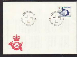 Denmark B63 Red Cross 1983 U/A FDC C743