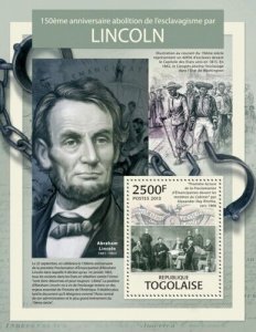 Togo - Abraham Lincoln - Souvenir Sheet - 20H-584