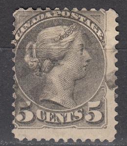 Canada - 1876 QV 5c  Sc# 38 (8753)