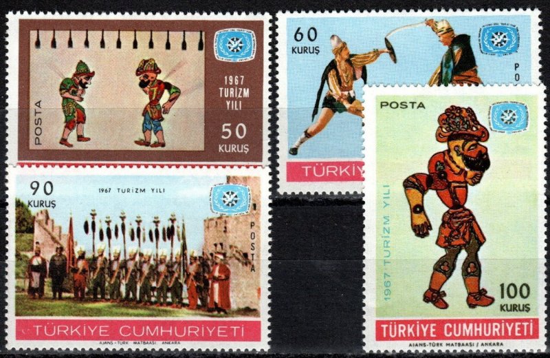 Turkey #1730-33 MNH CV $6.25  (X7312)