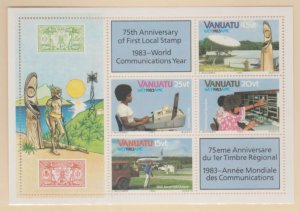 Vanuatu Scott #363a Stamps - Mint NH Souvenir Sheet