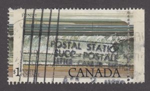 Canada #726 Used - Drastic Misperf Error (CDS 1980)