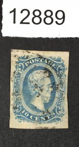 MOMEN: US STAMPS CSA # 11 USED LOT #12889
