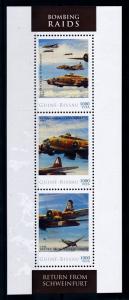 [76574] Guinea Bissau 2012 World War II Bombing Raids Aircraft Sheet MNH